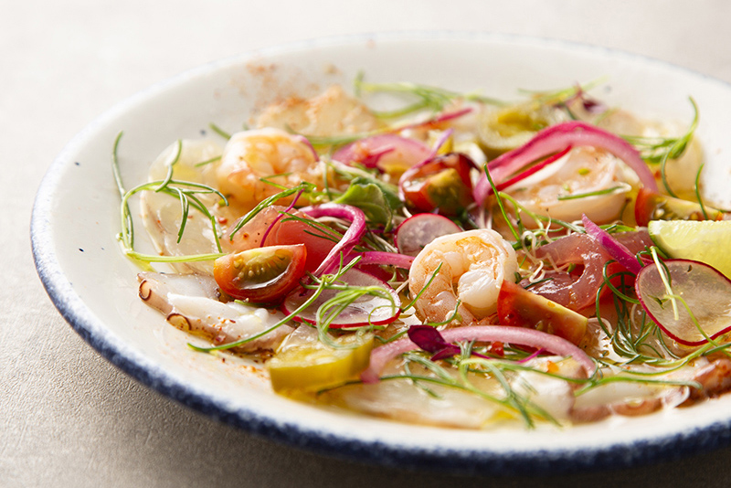 【期間限定】国際的なコンペティションで認められたオリーブオイルと楽しむ一皿